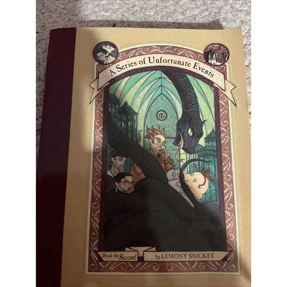 Series of Unfortunate‎ Events #2: the Reptile Room by Lemony Snicket (1999,...